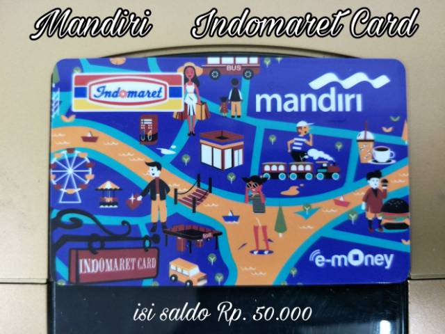 Kartu E Money Indomaret Card Brizzi Dan Flazz Bca Semua Termasuk Saldo 50 000 Shopee Indonesia