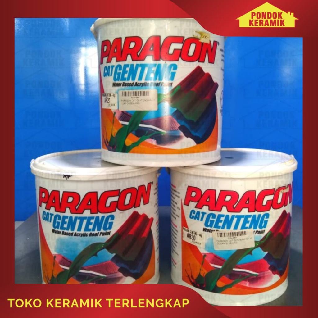 CAT GENTENG PARAGON AR 4 KG