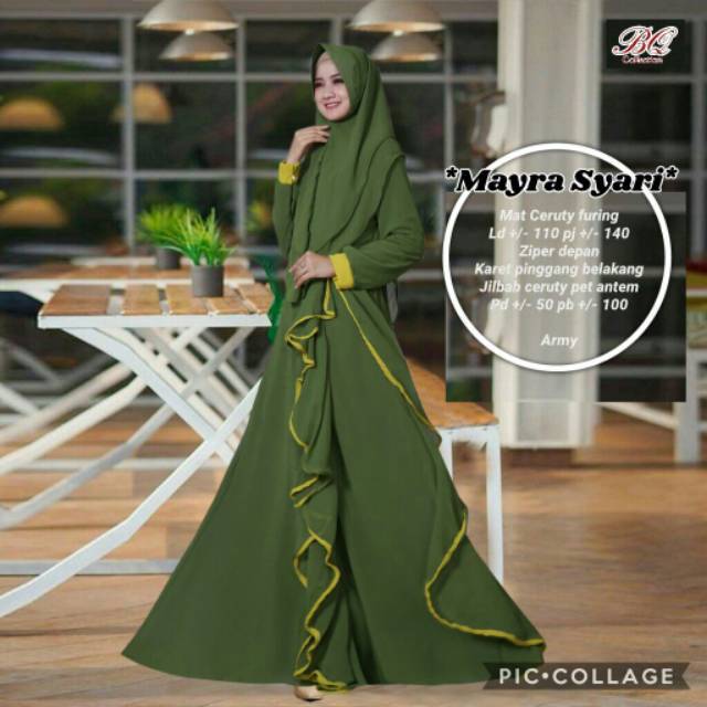GAMIS Lebaran SYARI Mayra | Ceruty