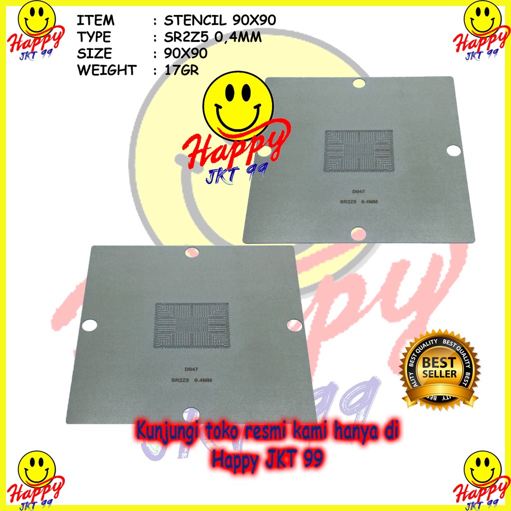 [ HAPPY JKT 99 ] STENCIL 90X90 N4200 SR2Z5 N3350 SR2Z7 SR2YB N3450 SR2Z6 N4200 J3355