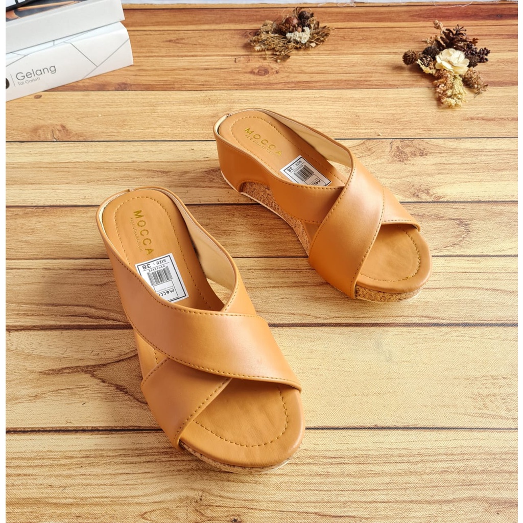 ABBUSHOES  Af 24 Wedges Wanita - Silang