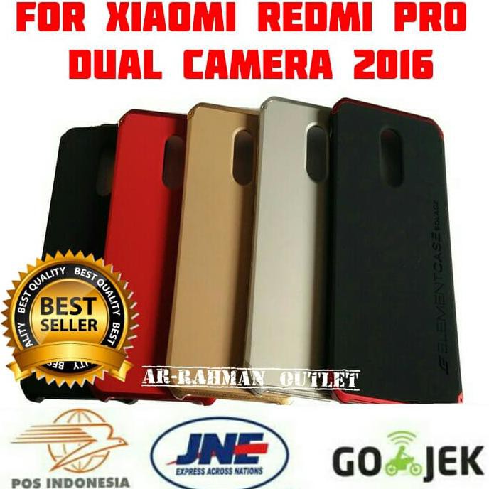 XIAOMI REDMI PRO DUAL CAMERA CASING ARMOR BUMPER BACK HARD CASE COVER