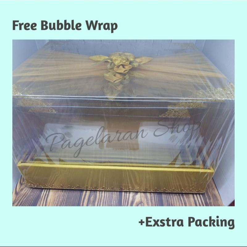 ExtraWrap (CCA) LEBIH HEMAT ISI 6 KOTAK kotak hantaran seserahan nikah model tile berbagai warna
