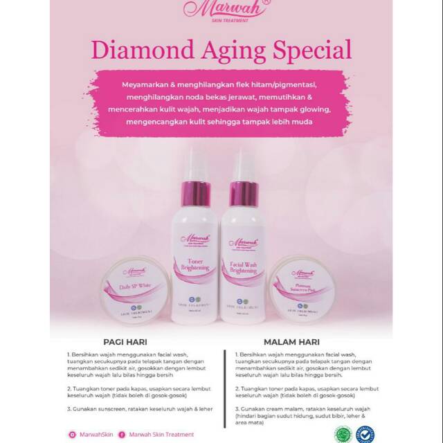 MARWAH SKINCARE/RESELLER  3-12 paket