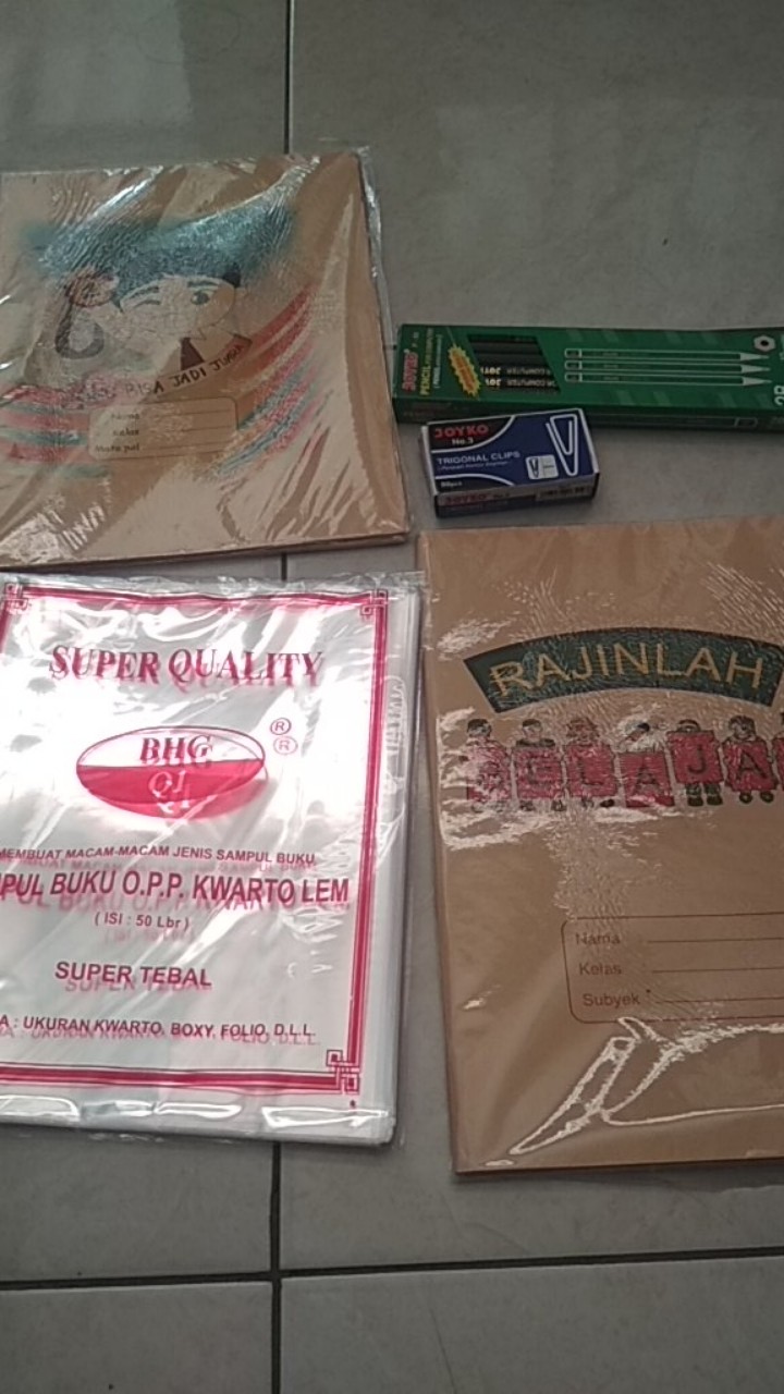 Sampul Buku  Coklat Kwarto GAMBAR  Shopee Indonesia