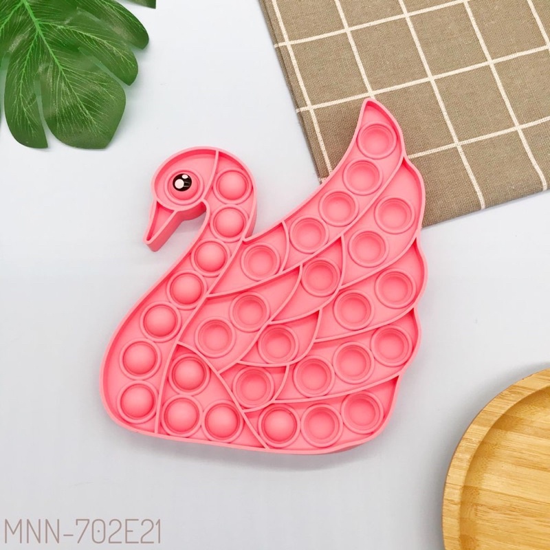 POP IT FIDGET TOYS RAINBOW (ADA YANG JUMBO)-Angsa