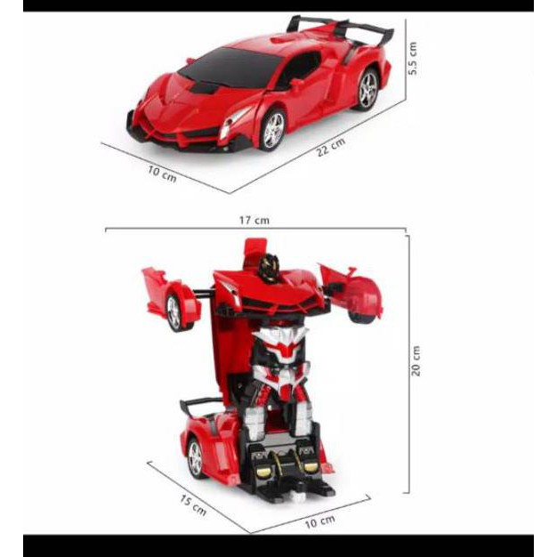 BEST PRODUK COD MOBIL REMOT TRANSFORMER AUTOBOTS RC ROBOT RC LAMBORGINI BERUBAH BENTUK RC DRIFT