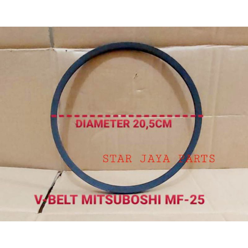 Vanbelt /Vbelt mesin cuci mitsuboshi M-25/ MF1250