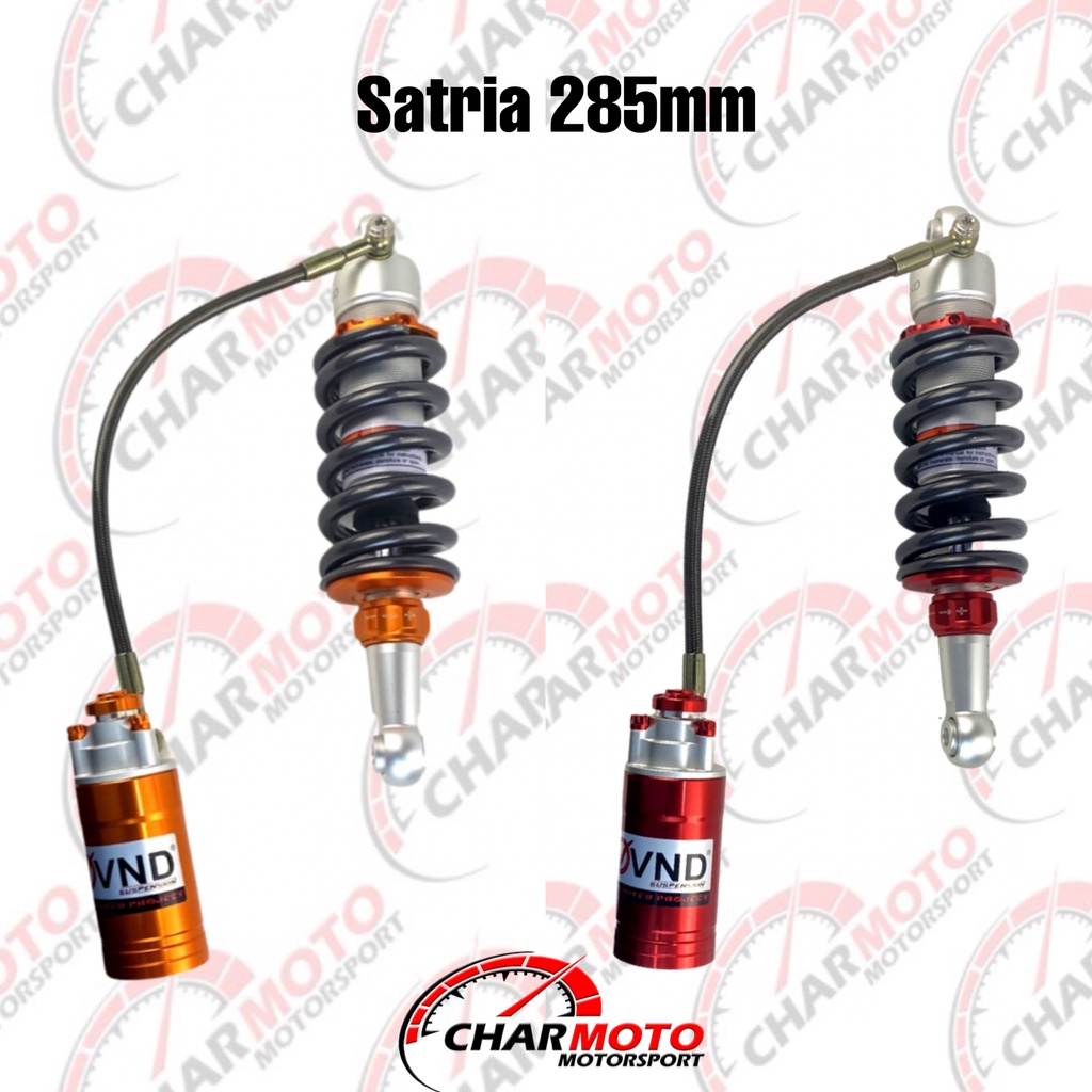 Monoshock VND Tabung Pisah AK 111 B1 Satria FU 150 285mm - Charmoto