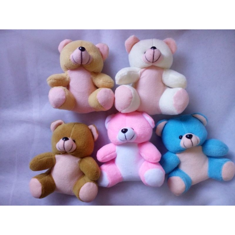 Boneka panda / boneka bear imut lucu 14cm