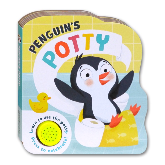 Penguin's Potty Sound Board Book - Learn to Use the Potty. Press to Celebrate
