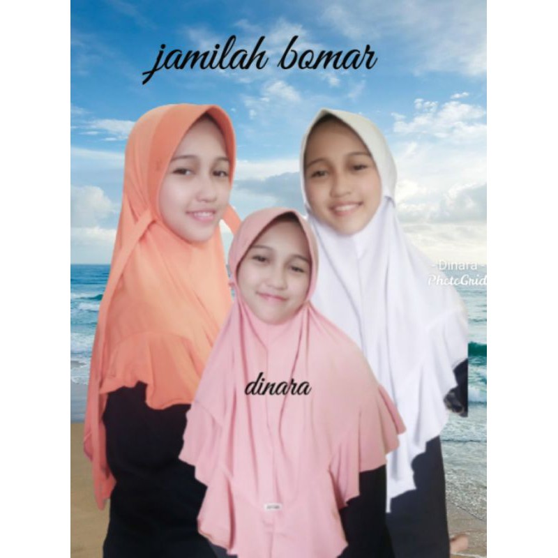 Jilbab./hijab/kerudung terbaru instan L85RC jamilah