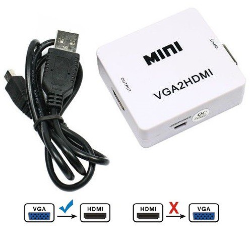 CONVERTER VGA TO HDMI BOX