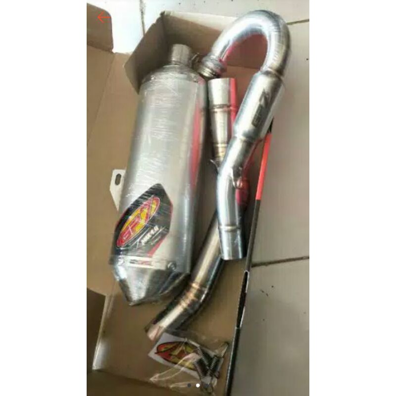 Knalpot KLX GP7 MaX 4.0 KLX 150R -KLX Dtracker-Honda CRF 150L-WR155