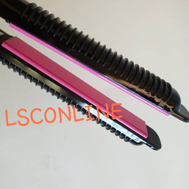 Catok Rambut Suhu 240C Ladystar Ls-818 Catokan 2in1 Rebonding Lurus Curly Kriting Original Termurah