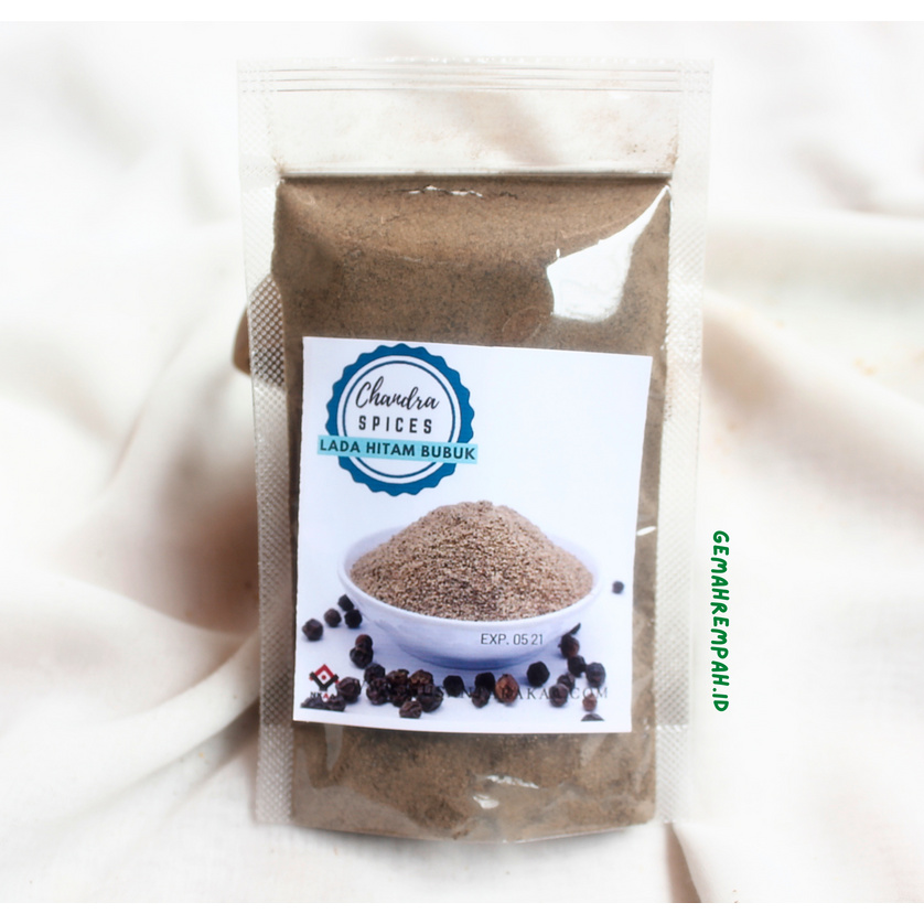 

Lada hitam bubuk / Black Pepper Powder 50gr