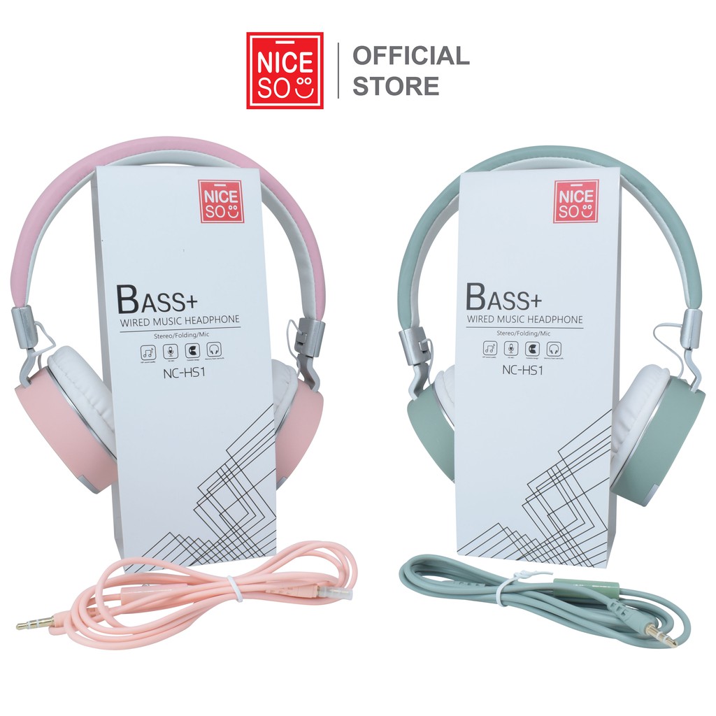 NICESO Official Headphone NC-HS1 Bass +/NC-1013