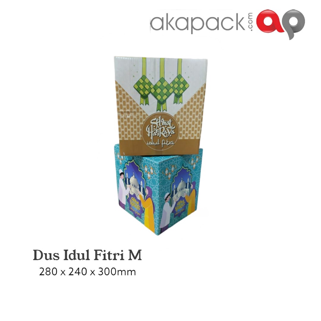 

KARDUS LEBARAN HAMPERS PARCEL SIZE M / DUS IDUL FITRI