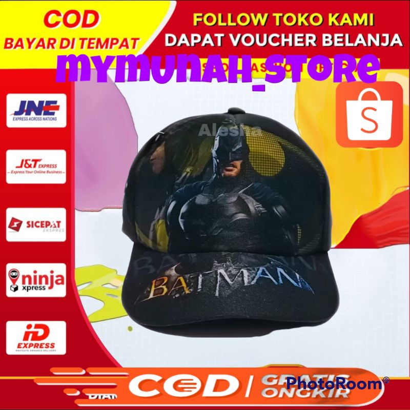 topi anak laki laki dan perempuan terbaru/topi printing/murah