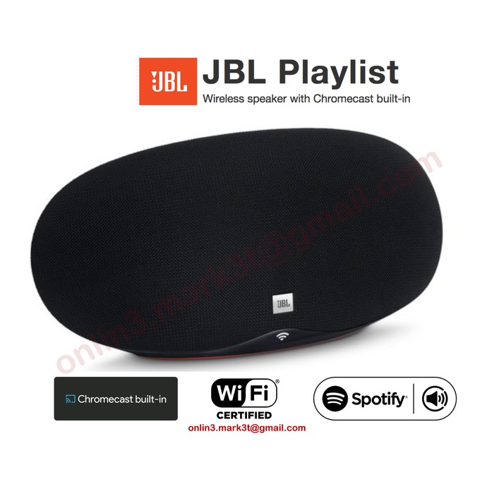 JBL Playlist bluetooth wireless wifi portable active speaker