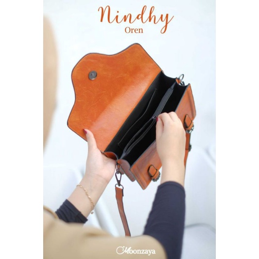 Nindhy Bag By Moonzaya /Tas selempang wanita / Tas moonzaya /Tas branded /Tas Nindhy moonzaya