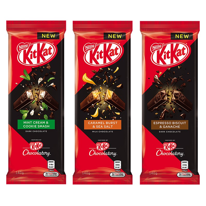 

KitKat Chocolatory Australia | Chocolate Mint Caramel Espresso
