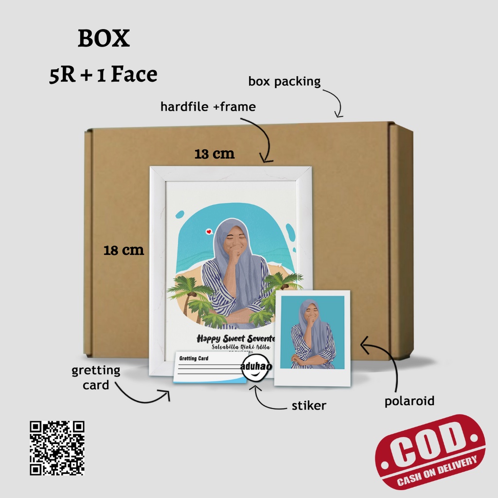 VD-01-Vector dinding/sketsa wajah/sketsa vector/kartun/ilustrasi/kado Valentine /anniversary /wisuda