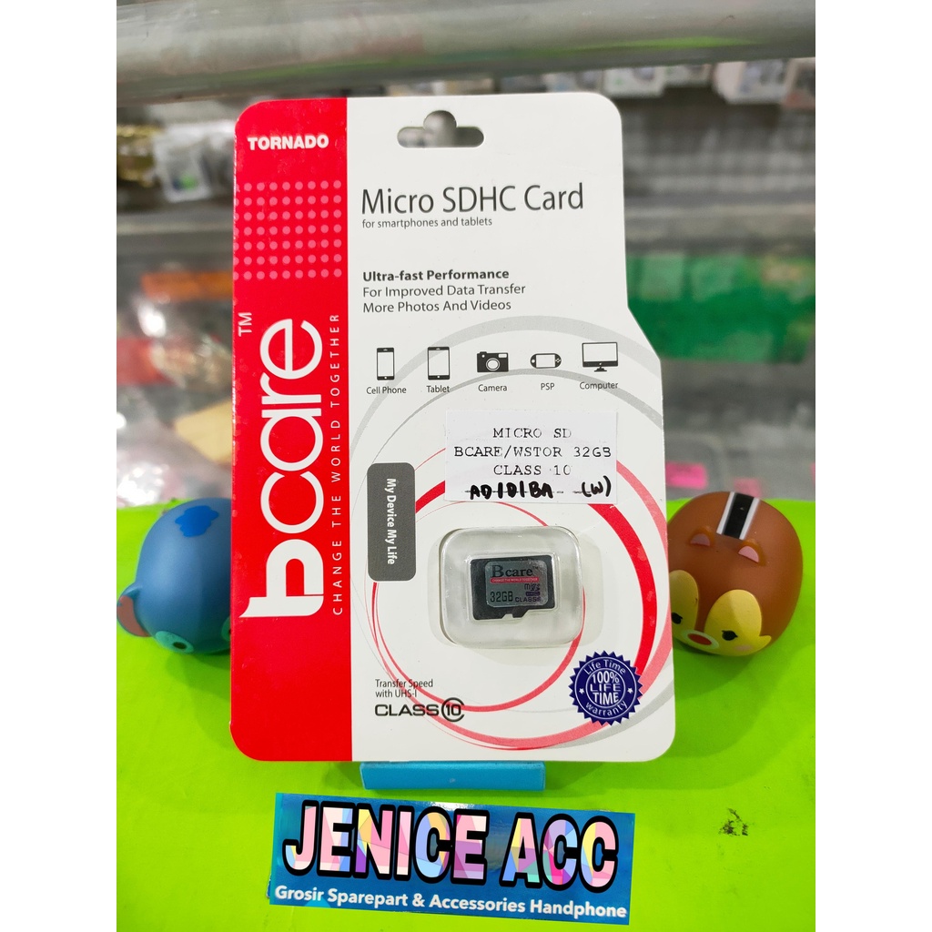 MICRO SD BCARE 32GB CLASS 10