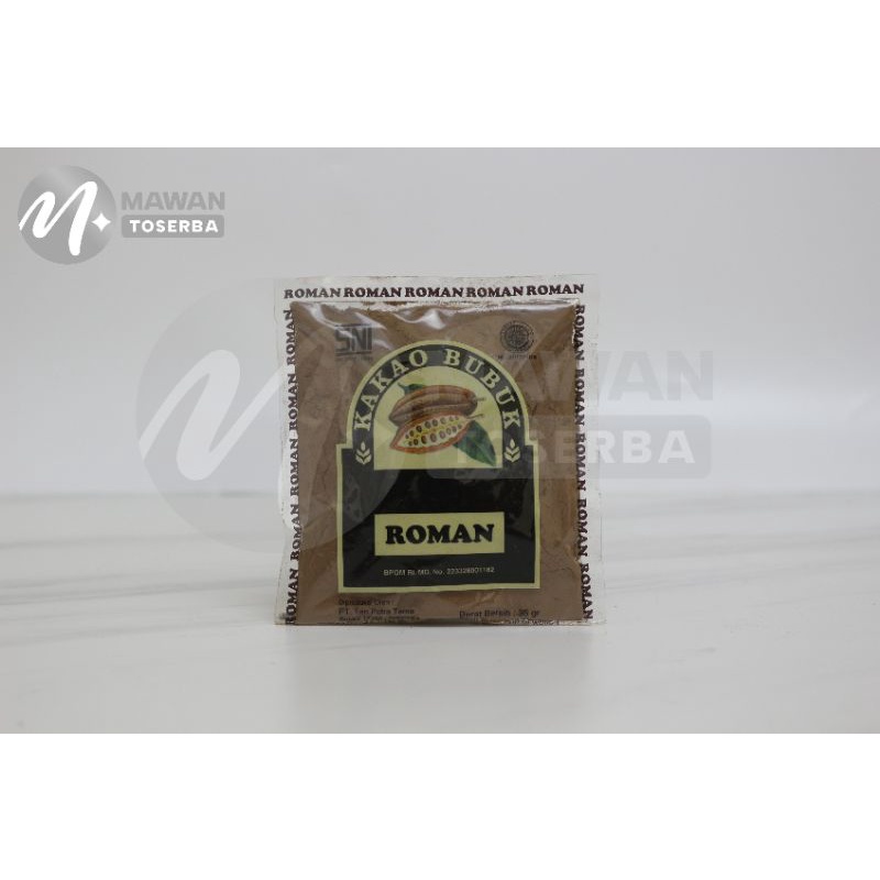

Cocoa powder coklat bubuk roman sachet 35gram / Kakao bubuk Roman