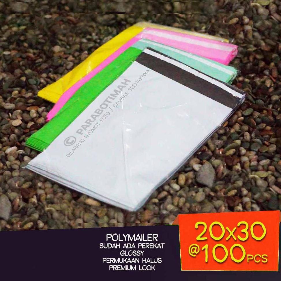 

Plastik Polymailer Plastik Packing 20X30 Isi 100 Lbr Double Layer Ready Stock Bandung Premium Look