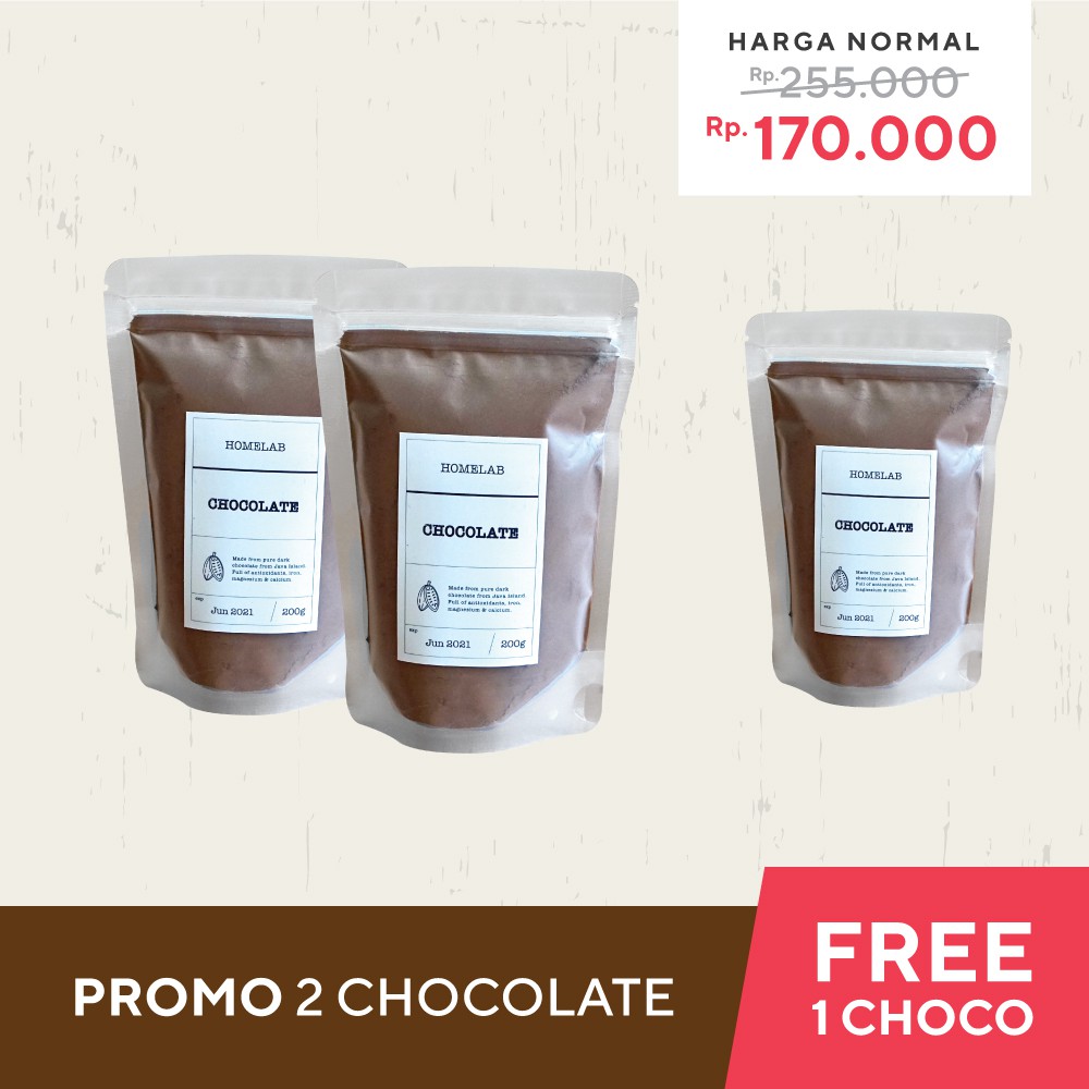 Promo Beli Chocolate Powder 2 Bungkus - Gra... 1