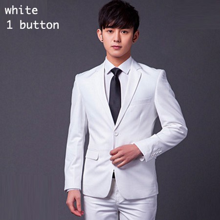 SETELAN BLAZER PRIA / JAS NIKAH RESMI FULL WHITE 4IN1 SLIMFIT ORIGINAL NIKAYU LENGKAP FULL FURING