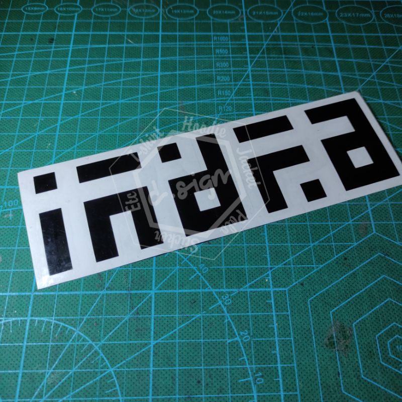 

cutting sticker Nama ala KUFIC per huruf
