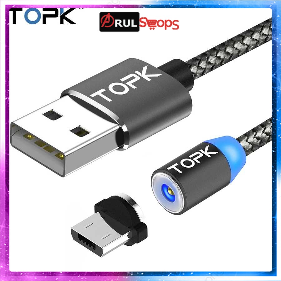 TOPK Kabel Charger Magnetic Micro USB - CS1711