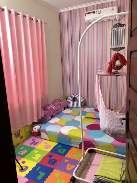 S017ls Wallpaper Sticker Ku Garis Pink 45cm X9-10m Wallpaper Dinding