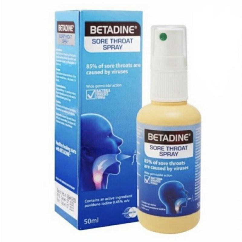 Betadine Throad Spray 50 ml [ Original ]