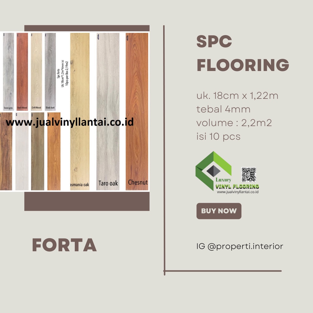 SPC Flooring Forta 4mm