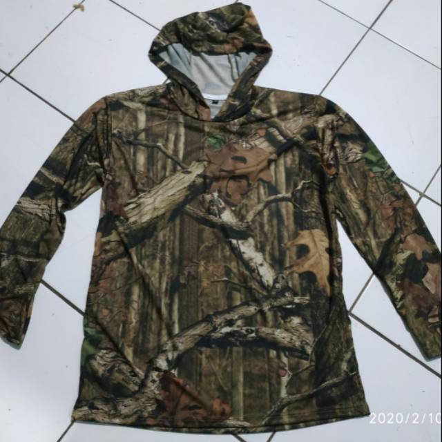 KAOS HOODIE CAMO JERSEY