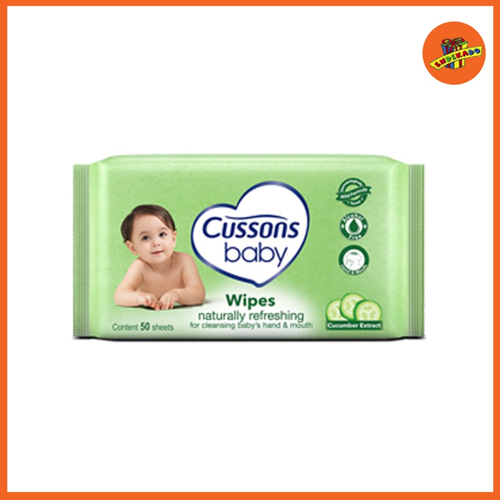 CUSSON BABY WIPES - Tissue Basah Bayi