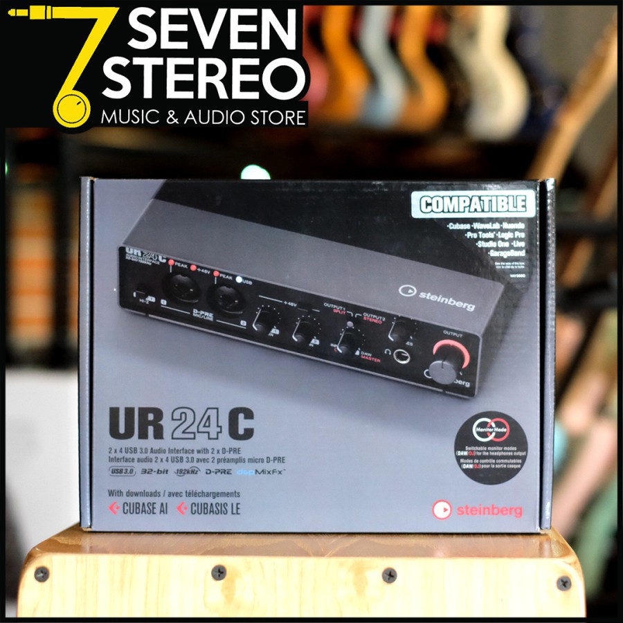 Steinberg UR24C USB Audio Interface Soundcard Recording