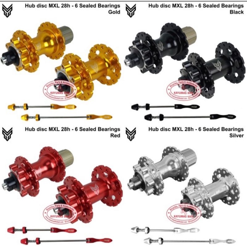 HUB FREEHUB MXL 28 HOLE DISC BRAKE FOLDING BIKE SEPEDA LIPAT