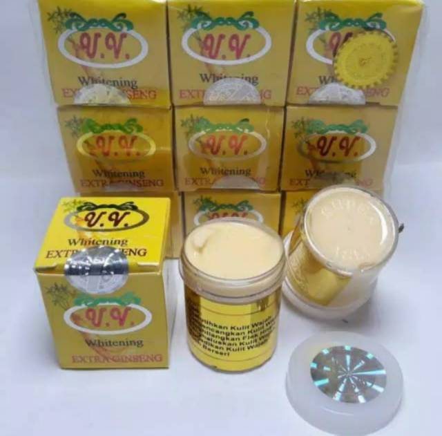 CREAM UV WHITENING EXTRA GINSENG KWALITAS SUPER [HARGA 1 PCS]