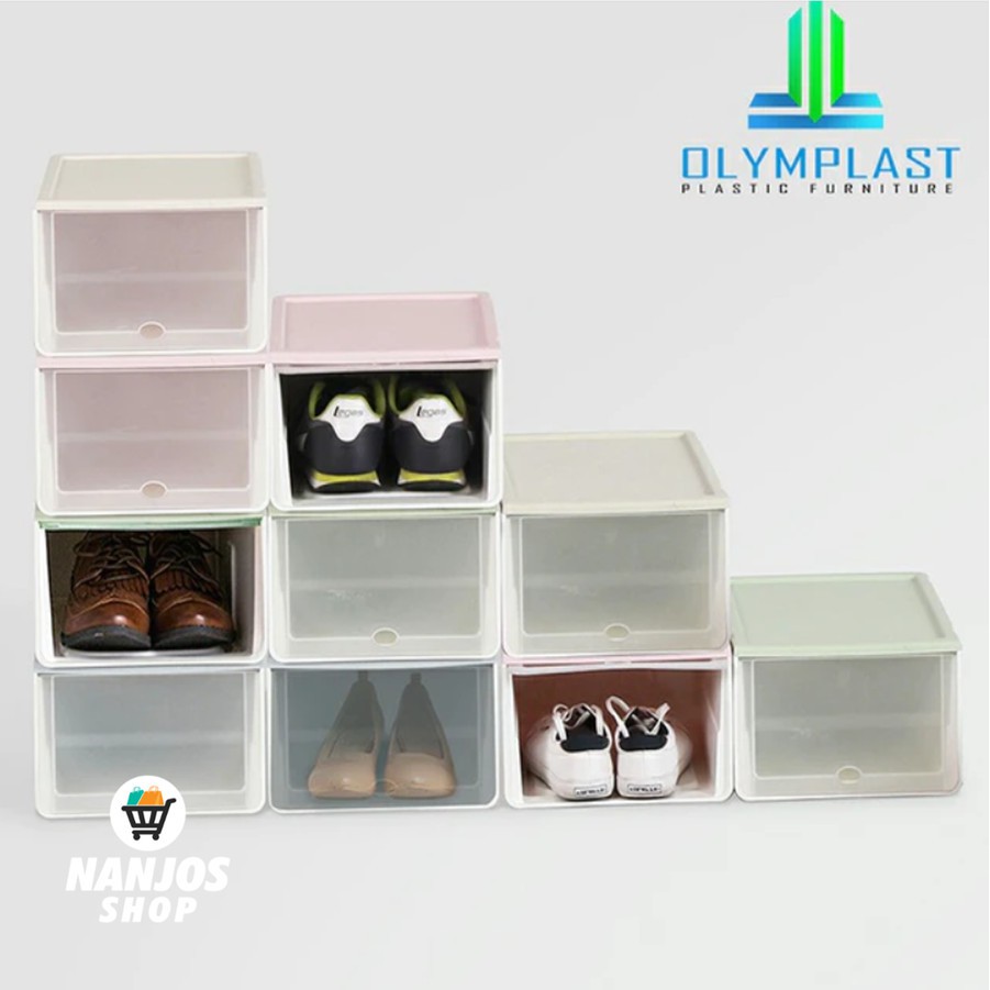 [FREE ONGKIR &amp; BISA COD] Olymplast Kotak Penyimpanan Serbaguna Laci Plastik OSB Storage Box