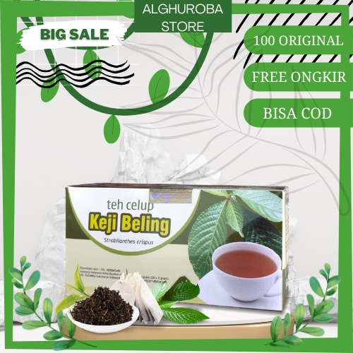 Teh Celup Daun Keji Beling Minuman Kesehatan Batu Ginjal Infeksi Saluran Kemih Herbal Tazakka Asli.