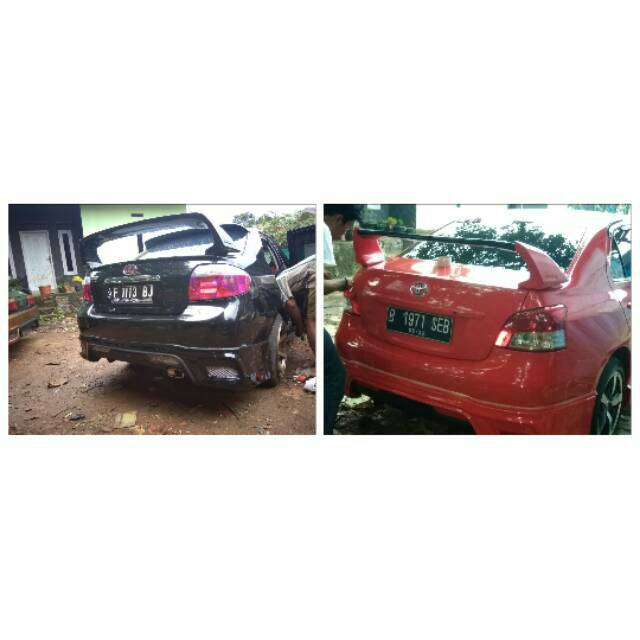 Spoiler sedan model gawang Mugen universal