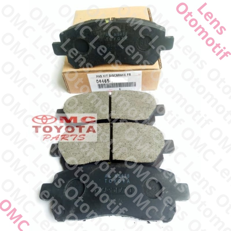 (100% ORIGINAL EM ) Brake Pad Kampas Rem Depan Avanza Xenia Rush Terios 04465-BZ190 Keren Gan