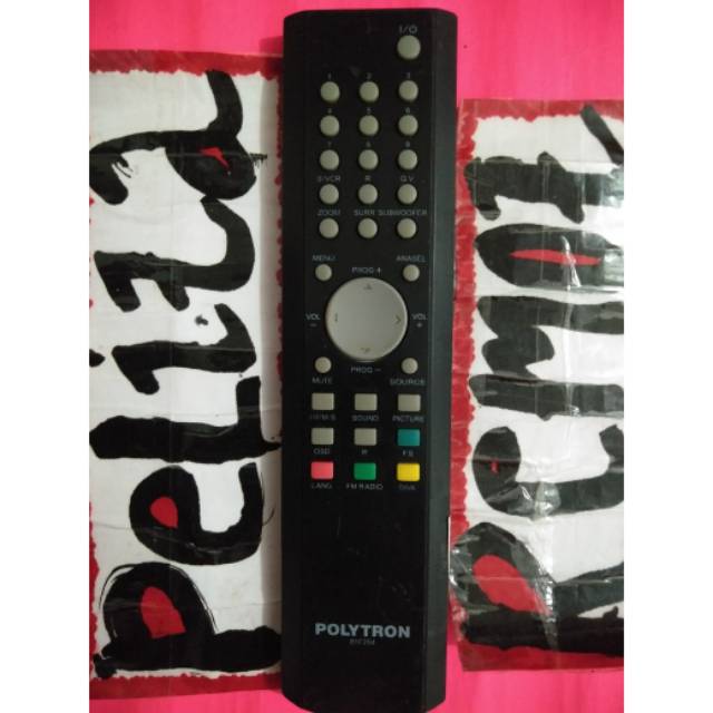 remot tv polytron tabung plat slim original terlengkap