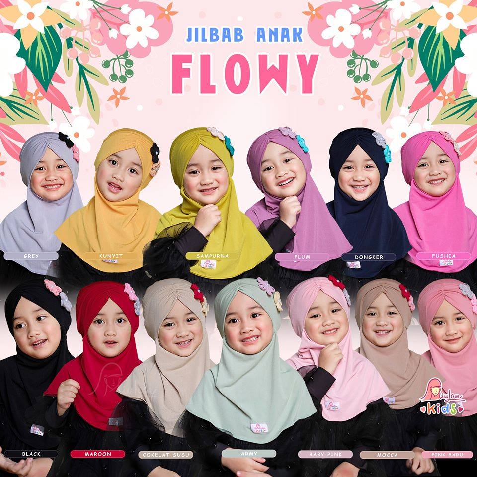 JILBAB ANAK FLOWY MIULAN HIJAB