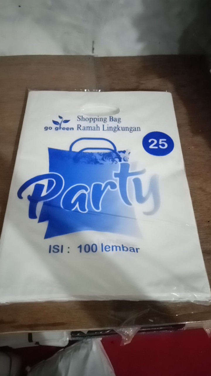 (100pcs) 20x30cm Plastik Plong Hd Polos Tebal / Plastik Olshop Pond