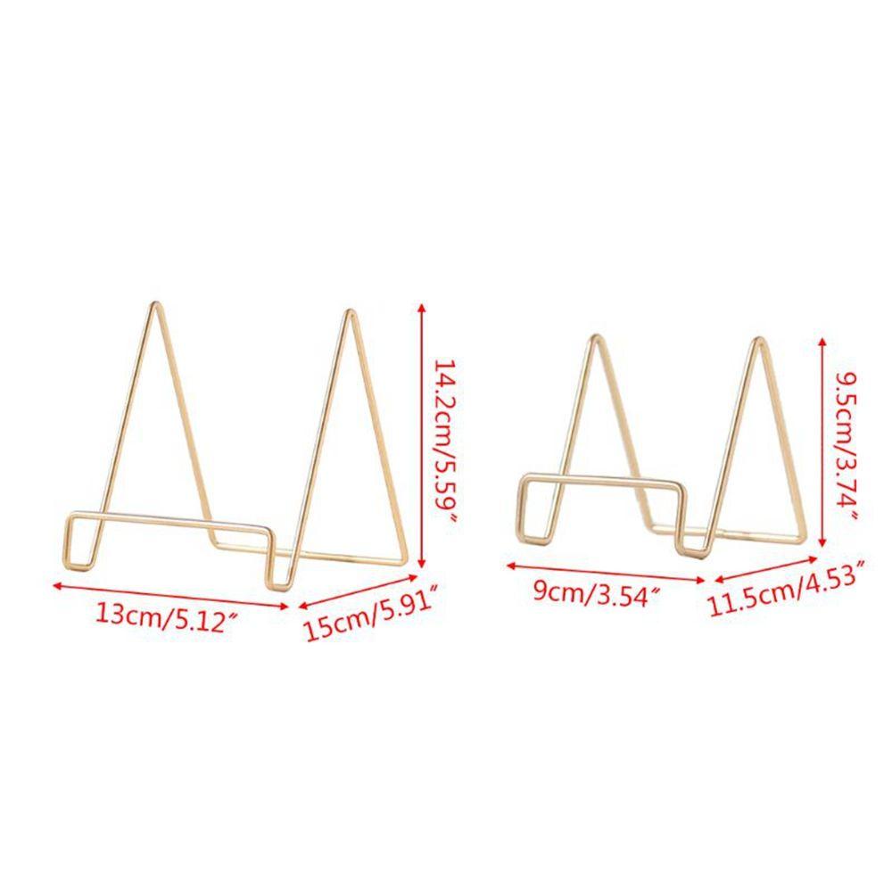 Nickolas1 Display Holder Kreatif Multifungsi Buku Alas Holder Hadiah Rak Piring Majalah Desktop Penempatan Berdiri